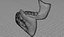 Cartoony skull with separated jaw