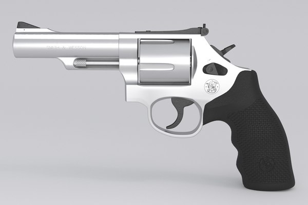 トイガン SMITH & WESSON 44 MAGNUM STEEL MODEL Rewolwer Smith & Wesson model 69.44 Magnum Model 3D