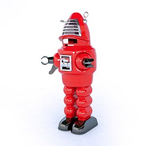 Retro robot toy