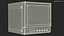 Vintage Black And White Video Monitor