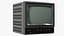 Vintage Black And White Video Monitor