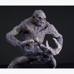 3D model Mummy zombie ghoul