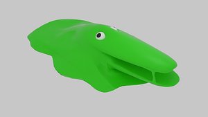 3d mucus monster model
