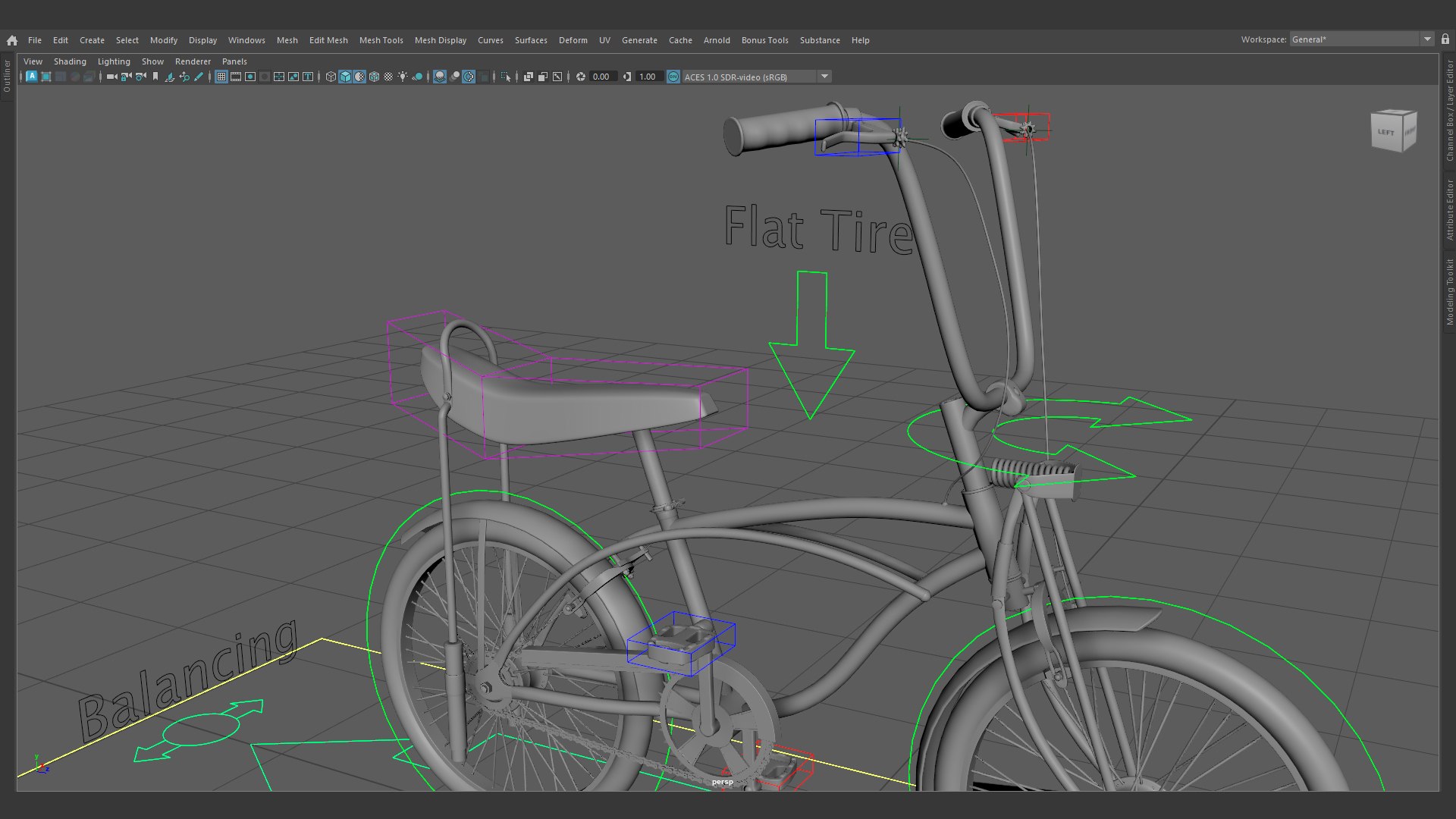 3D Bicycle Vintage - TurboSquid 2299703