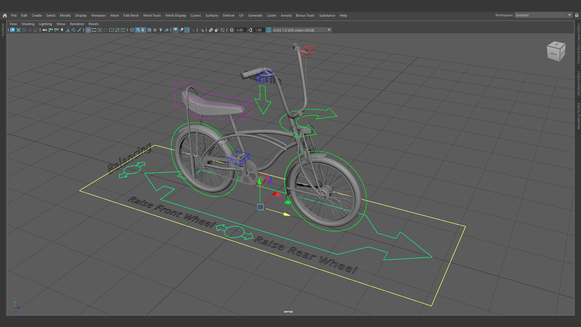 3D Bicycle Vintage - TurboSquid 2299703