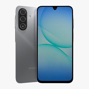 3D model Samsung Galaxy A17 4G Gray