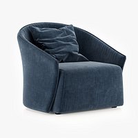 Bustier Armchair by Saba Italia
