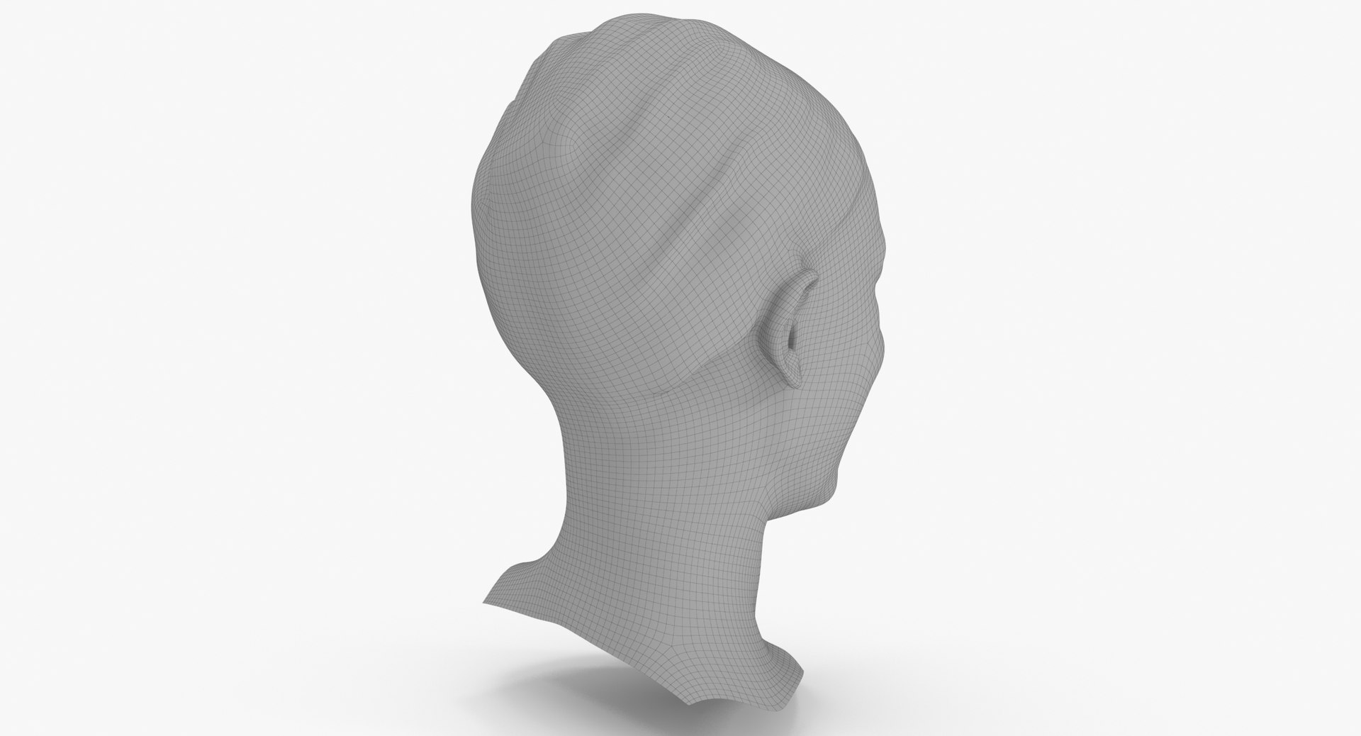 Joy Human Head Funny Clean Scan 3D Model - TurboSquid 1740099