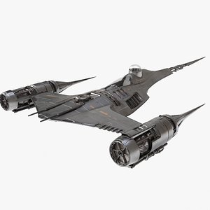 3D model Mandalorian N1 Starfighter