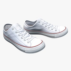 White Sketchers Canvas Sports Shoes