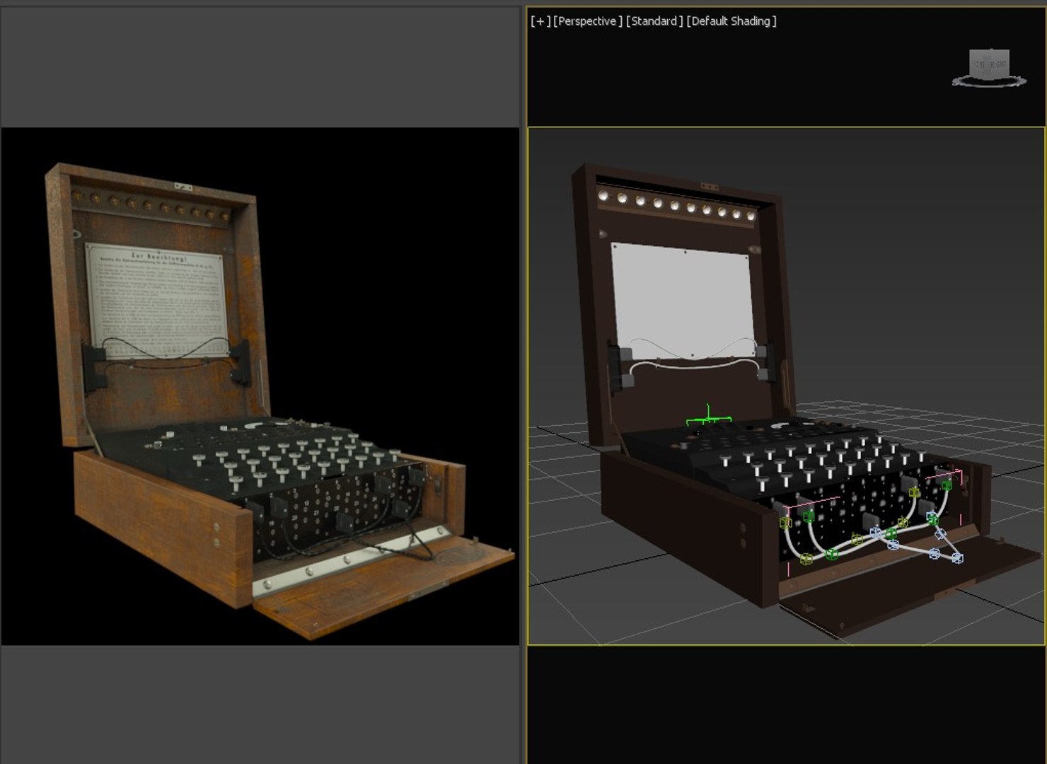 Enigma Machine 3D Model - TurboSquid 2304568