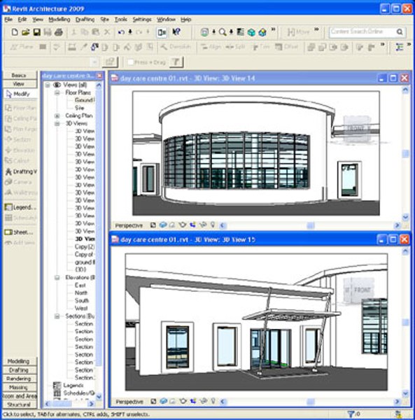 modelo 3d Revit Day Care Center y archivo máximo 01 - TurboSquid 440672