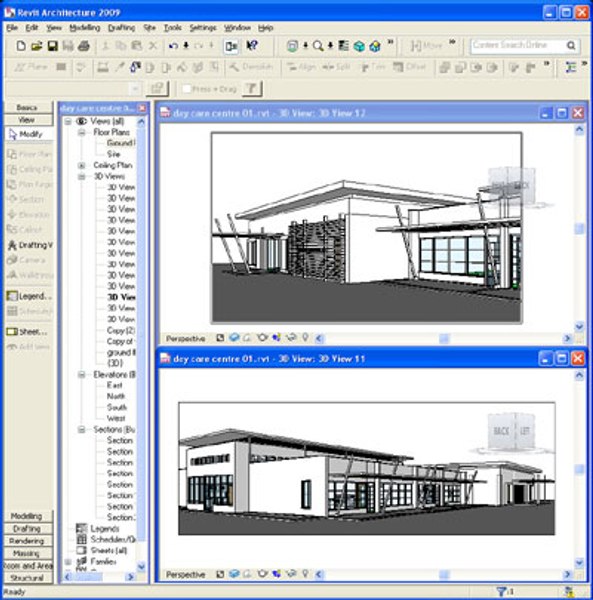 modelo 3d Revit Day Care Center y archivo máximo 01 - TurboSquid 440672