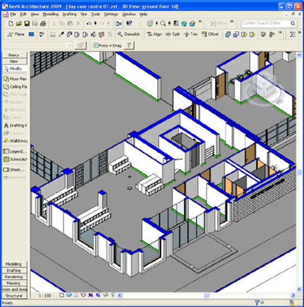 modelo 3d Revit Day Care Center y archivo máximo 01 - TurboSquid 440672