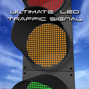 led traffic lights 3d 3ds
