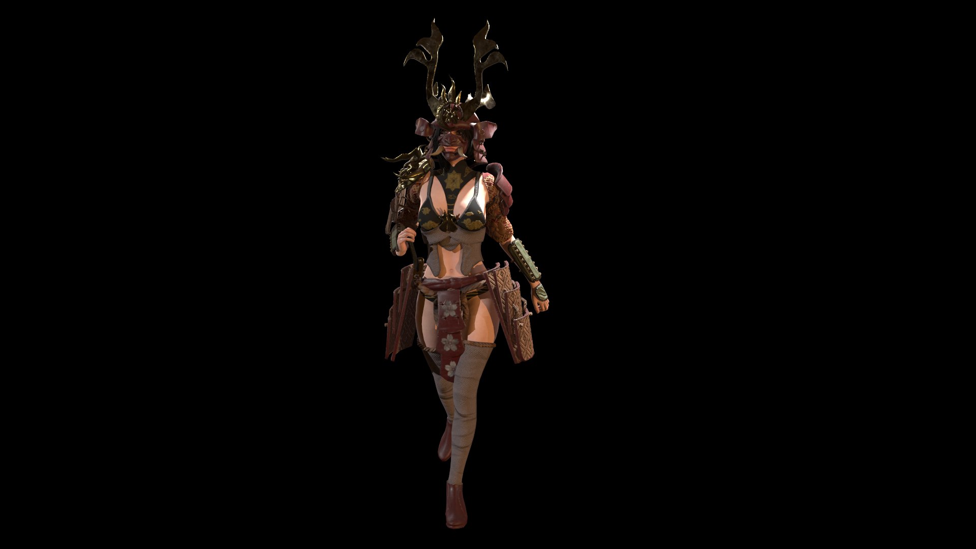Samurai Girl 3D https://p.turbosquid.com/ts-thumb/0p/6aPtvz/0K/tbrender_viewport_002/png/1617481374/1920x1080/fit_q87/ee85efb22bbc839f6e549d3110982a774a7bfab0/tbrender_viewport_002.jpg