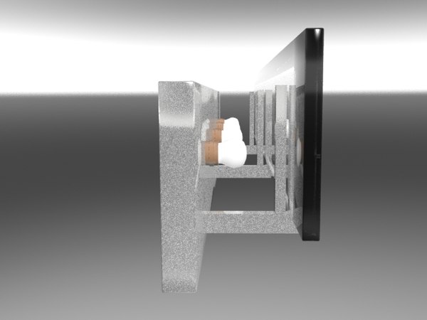 3d bathroom vanity light