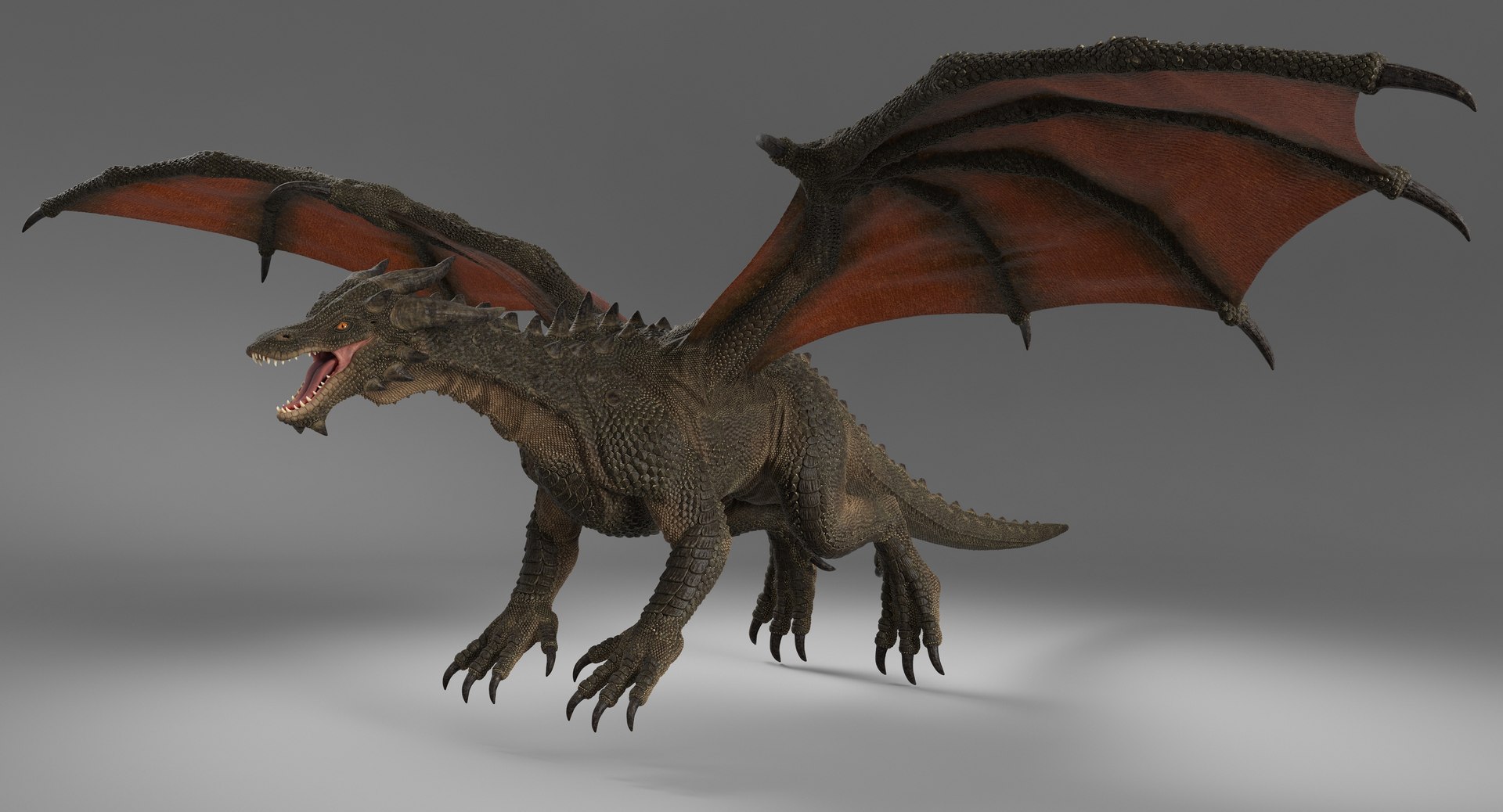 Dragon Rig 3d Model - Turbosquid 1342403