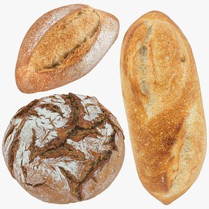 3D Bread Collection 1