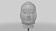 Figurine tête de bouddha
