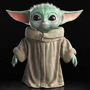 3D model Grogu