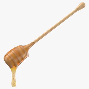 Honey Dipper with Honey