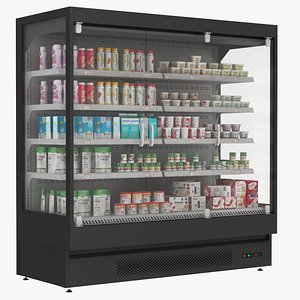 Freezer Display Cabinet - Yogurt