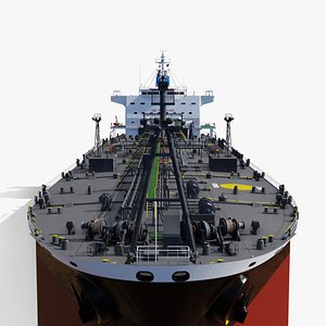 3D model Oil Tanker Ship DW 50000MT