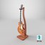 Guitar Gibson Les Paul on Floor Stand