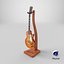 Guitar Gibson Les Paul on Floor Stand