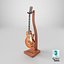 Guitar Gibson Les Paul on Floor Stand