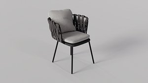 Tosca armchair 3D