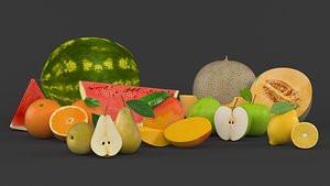 3D Fruits Collection