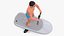 Hombre en Flitescooter