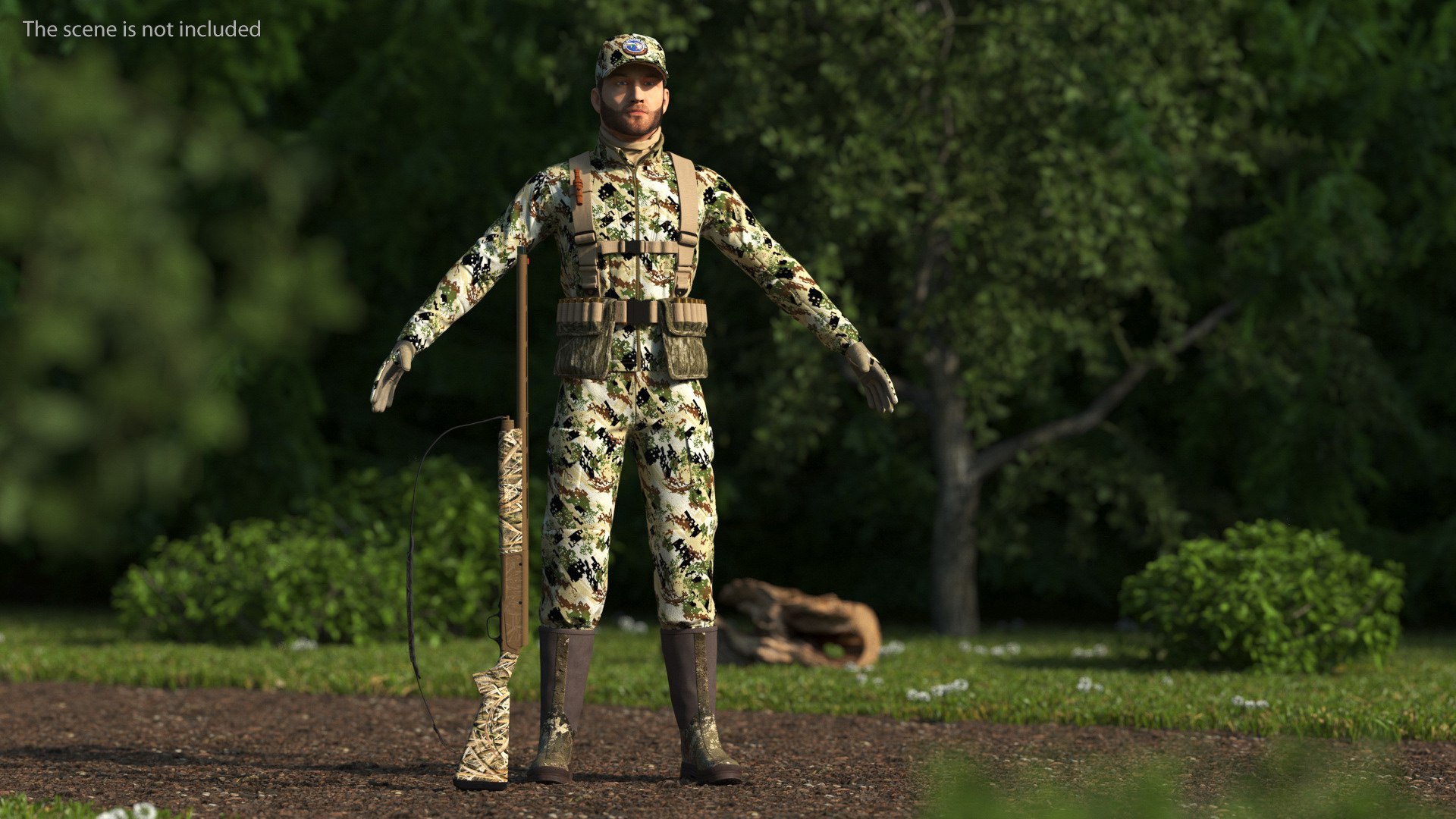 Duck Hunter With Gun A-pose in Forest Camo Fur 3D model https://p.turbosquid.com/ts-thumb/0p/ODKef4/HF/duckhunterwithgunaposeinforestcamofur3dsmodel006/jpg/1663280577/1920x1080/fit_q87/fad79cb37d306cef2944249b03426feef37bafe9/duckhunterwithgunaposeinforestcamofur3dsmodel006.jpg