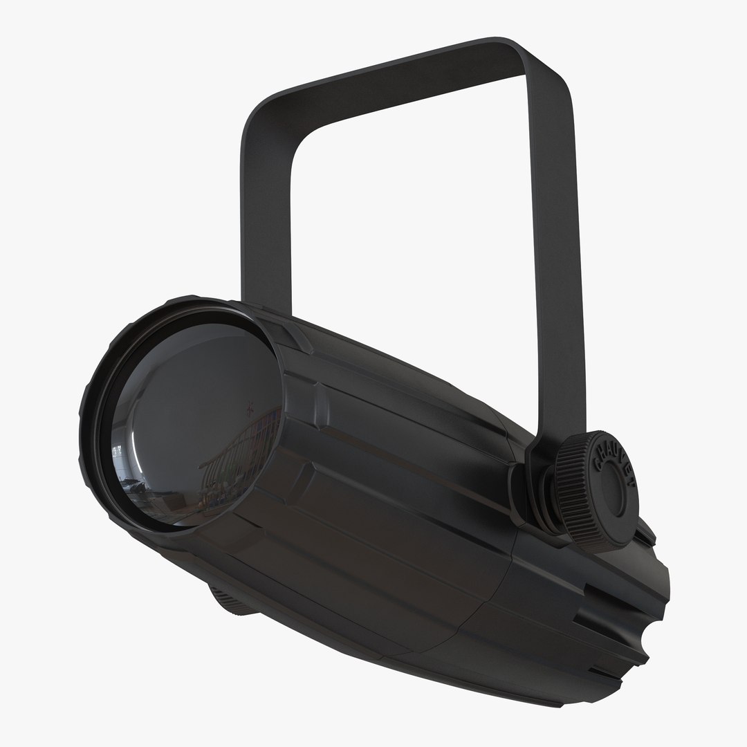 Led Pinspot Chauvet 3D Model 3D model preview