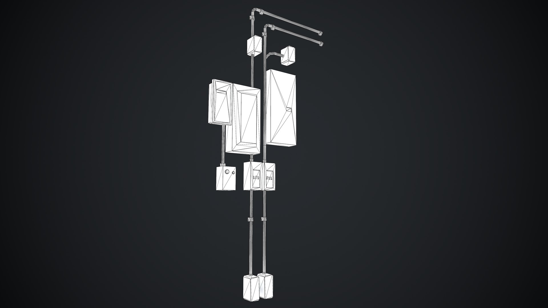 Electric Panel Box 3D - TurboSquid 1675147
