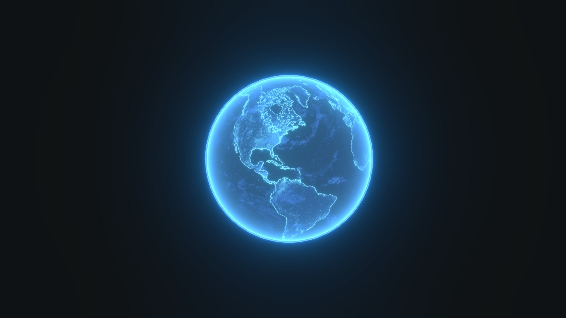 3D Hologram Planet Earth Sci-Fi 3D Model 8k Textures Model - TurboSquid ...