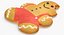 Gingerbread Man Cookie 01 Bitten