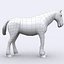 12 domestic animals horse 3ds