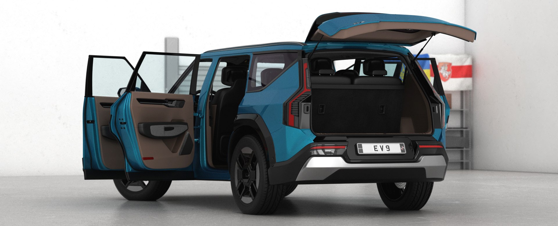 Kia EV9 2024 Opening doors and trunk model https://p.turbosquid.com/ts-thumb/0p/nRAyUb/CH/fs0006/jpg/1695632022/1920x1080/fit_q87/d1be8df73ce38ffbacc957686f9af9929752895c/fs0006.jpg