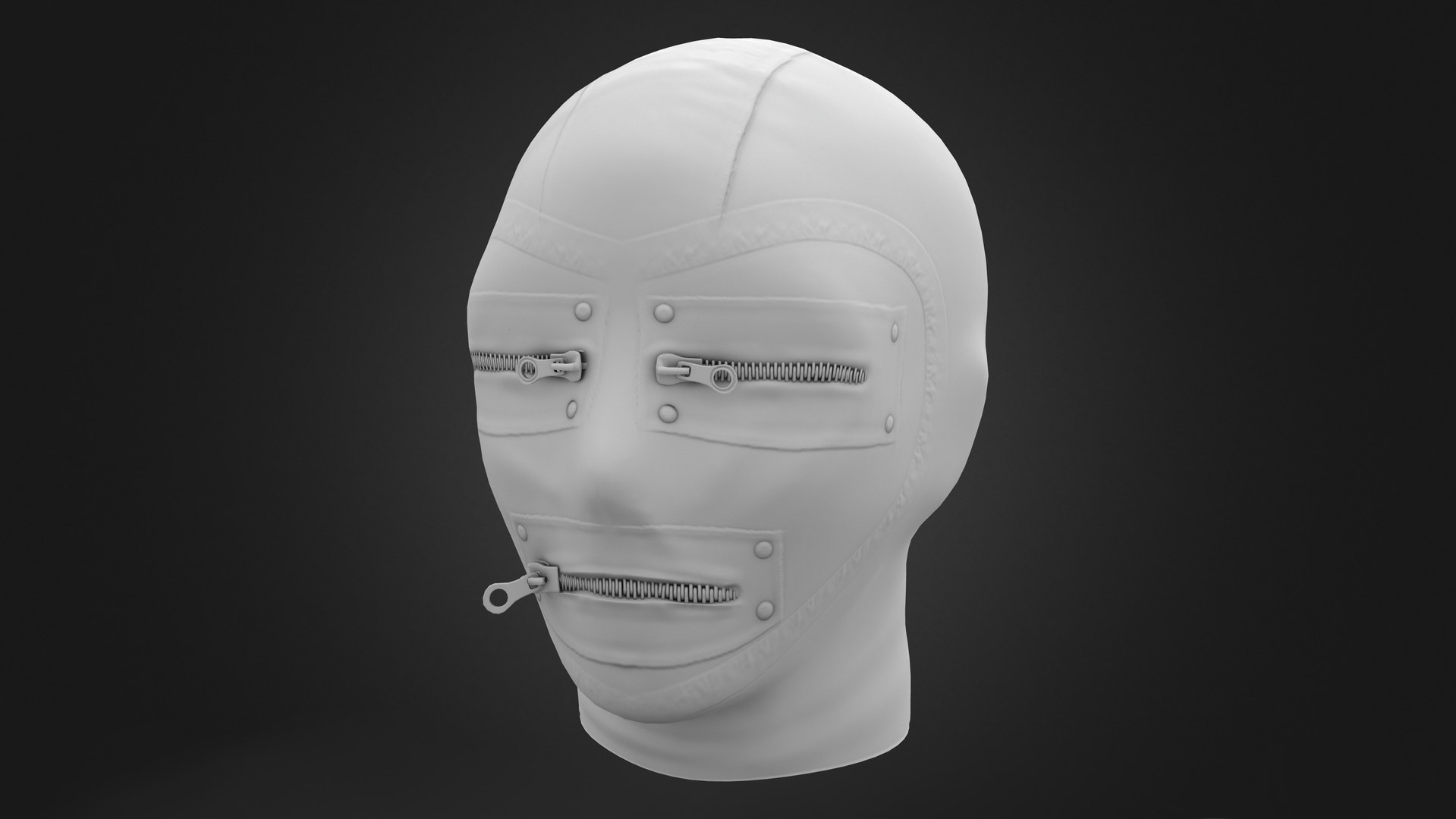 Female Full Head Mask 3D model - TurboSquid 1872448
