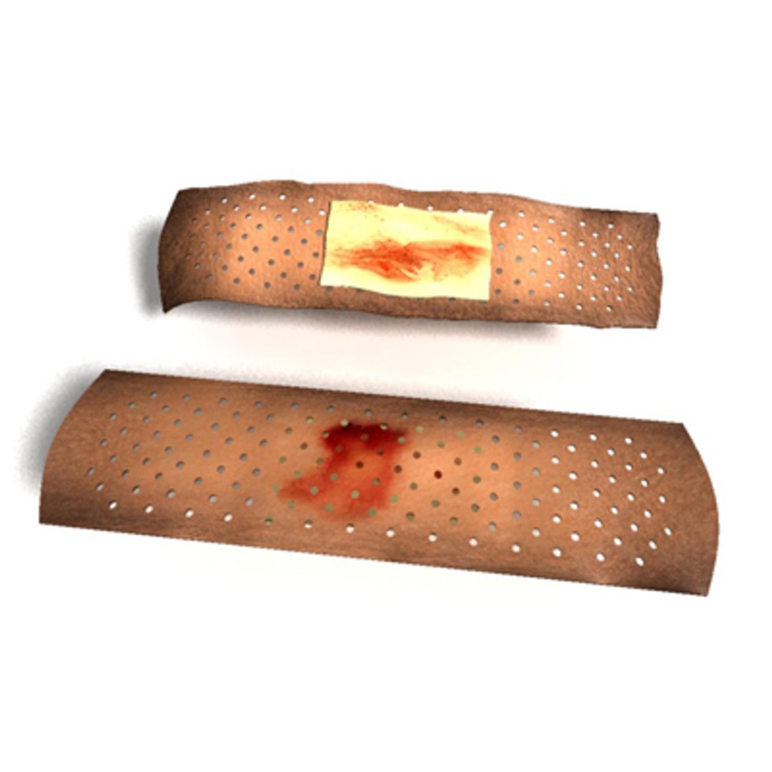 3d Model Used Plaster