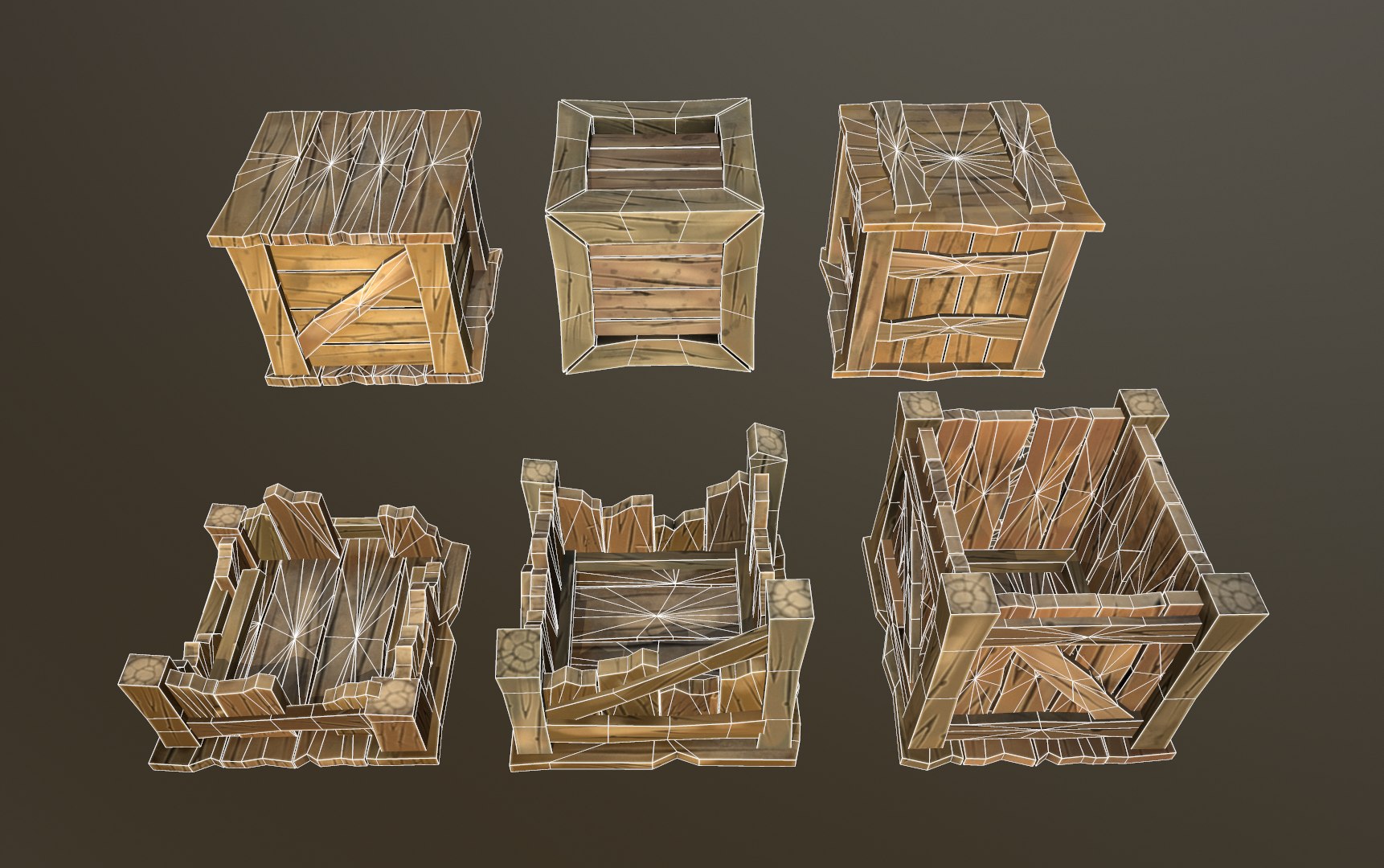 3D stylized wood props pack model https://p.turbosquid.com/ts-thumb/0p/vWaS1j/1fogJ6Id/boxes1/png/1579597497/1920x1080/fit_q87/f716cb7f307fd4bb9af2eaf6664dcae720369904/boxes1.jpg