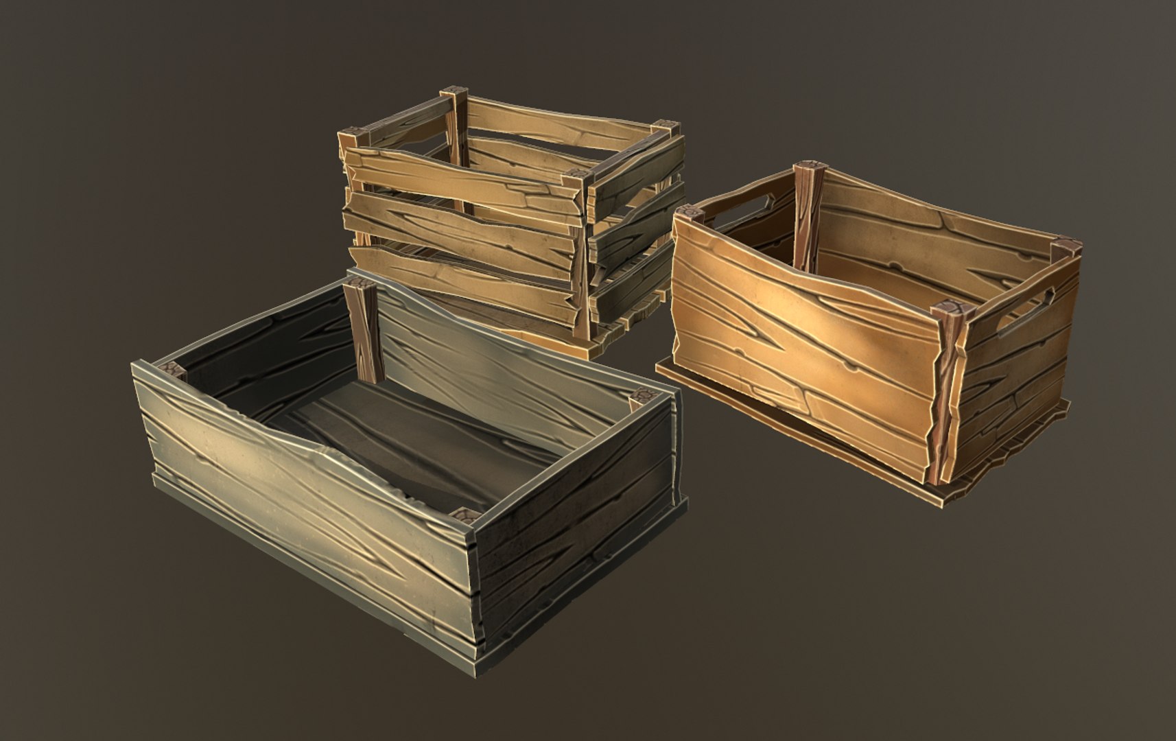 3D stylized wood props pack model https://p.turbosquid.com/ts-thumb/0p/vWaS1j/UFdD0RQm/smallboxes3/png/1579597598/1920x1080/fit_q87/af01721fc2c1b968116a2281732cfb57ba65ca88/smallboxes3.jpg