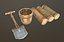Stilisierte Holz Requisitenpackung