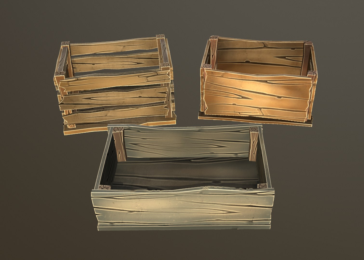 3D stylized wood props pack model https://p.turbosquid.com/ts-thumb/0p/vWaS1j/s5ovEFIz/smallboxes2/png/1579597589/1920x1080/fit_q87/cdd1073c028b78ed2fd219494e353ba594fa5684/smallboxes2.jpg