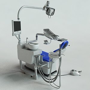 dentist chair 3d model