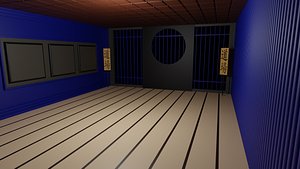 Kung-Fu Hall 3D model