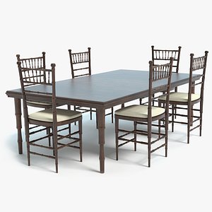 3D dining table